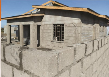 Residential building construction project in Nyandarua
